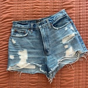Abercrombie High Rise Mom Short